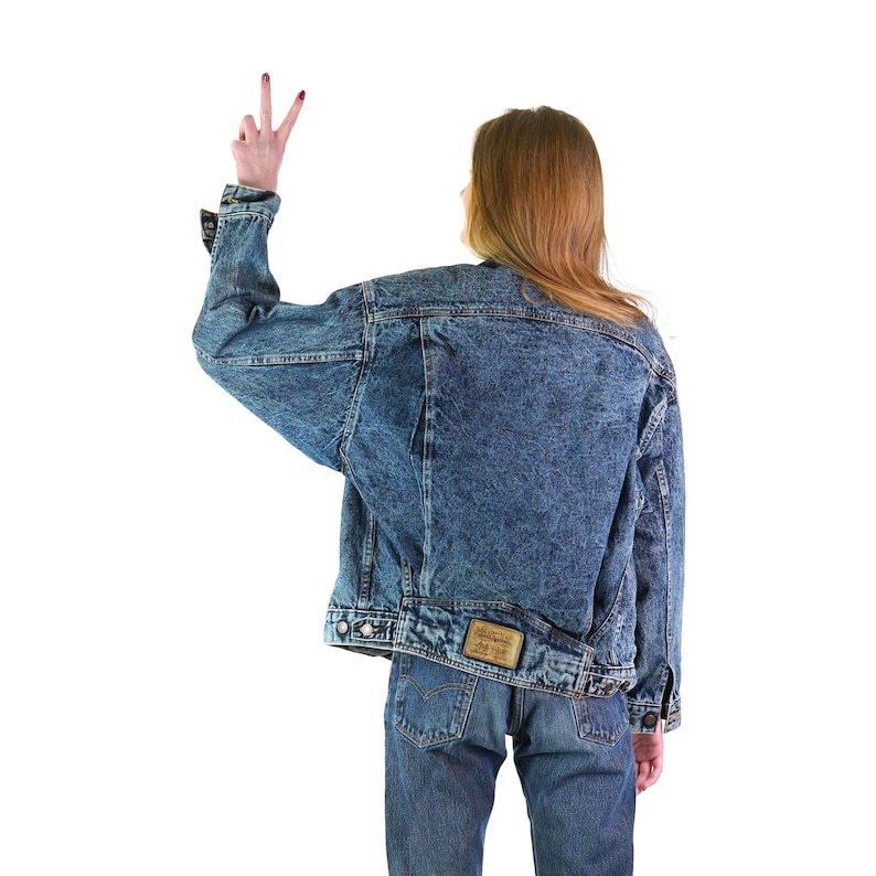 Levi/'s Denim Jacket Vintage 80s Made in the USA Unisex 42 Chest