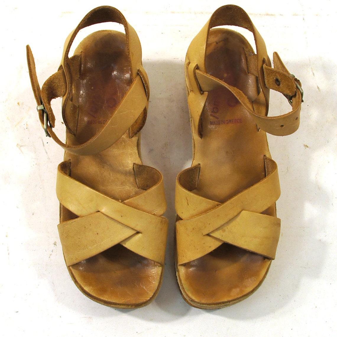 sandals from the 1970's