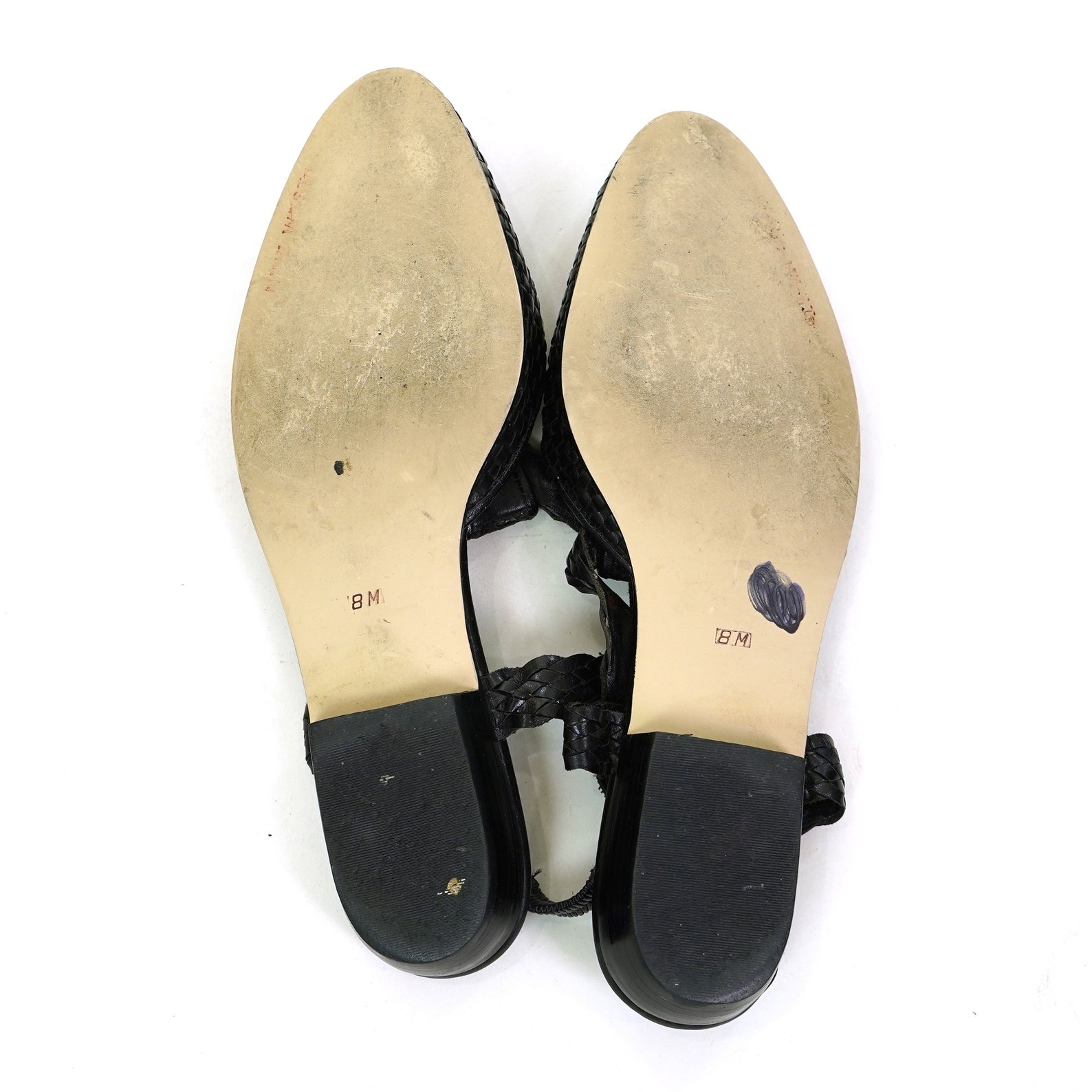 90s leather Mary Janes sz 6