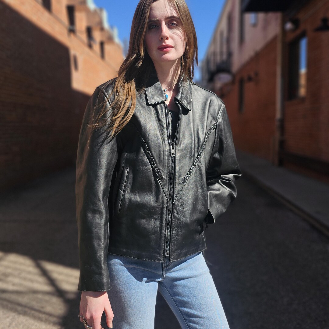 ジャケット・アウター 90s harley davidson 2way leather jacket Vintage HARLEY DAVIDSON 1990s Black Leather Jacket BIKER