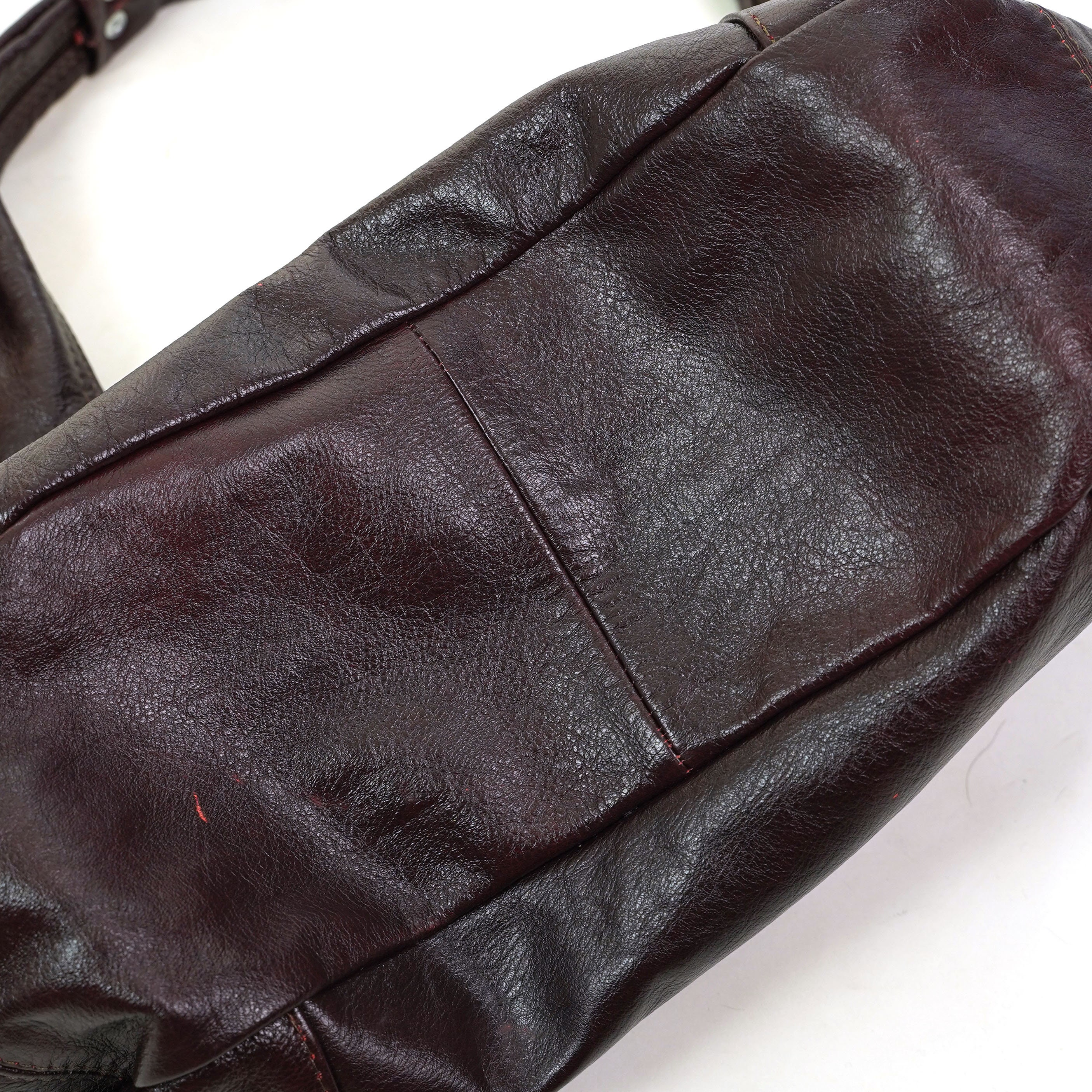 Soft & Slouchy Brown Leather Hobo Shoulder Bag Vintage 80s Etsy