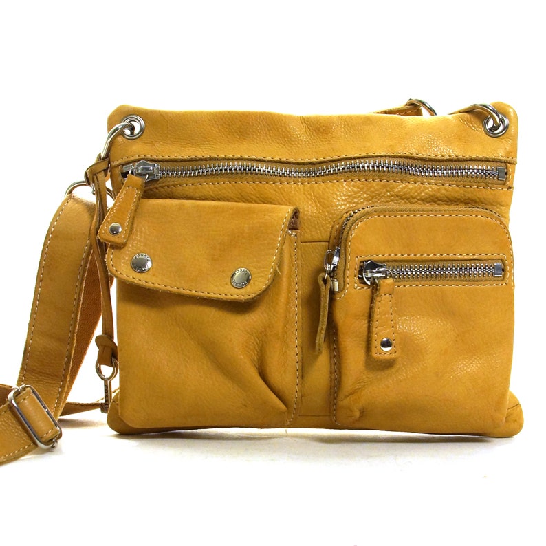 fossil sling bag leather