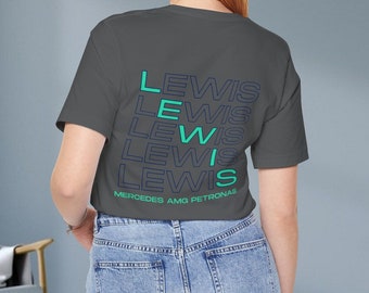 "Lewis Kilimando Mercedes F1 T-Shirt ""Formel 1""."