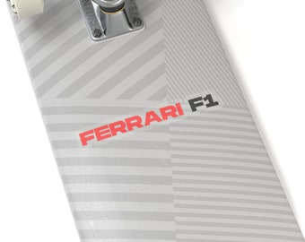 Pegatinas para fanáticos de Ferrari de Fórmula Uno / Etiqueta de regalo para fanáticos de F1