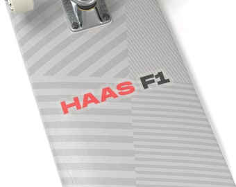 Pegatinas para fanáticos de Fórmula Uno Haas / Etiqueta de regalo para fanáticos de F1