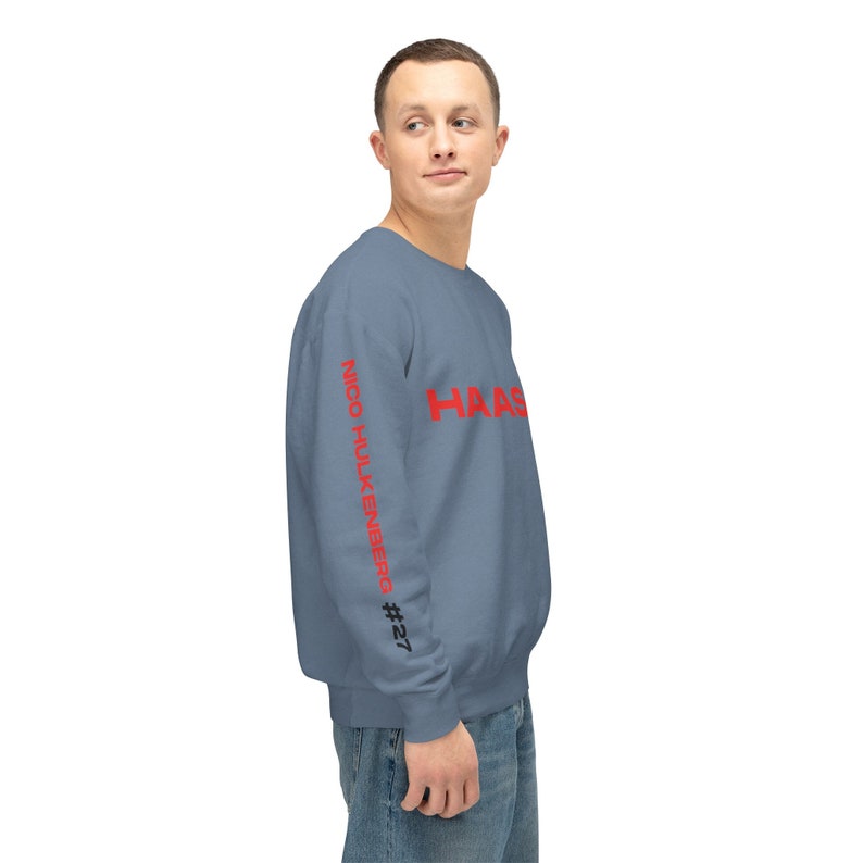 Sudadera Nico Hulkenberg #27 Haas: Manténgase abrigado con estilo de carreras / F1 Fan Gear imagen 6