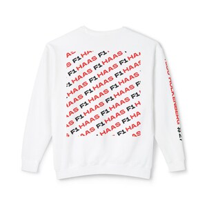Sudadera Nico Hulkenberg #27 Haas: Manténgase abrigado con estilo de carreras / F1 Fan Gear imagen 2