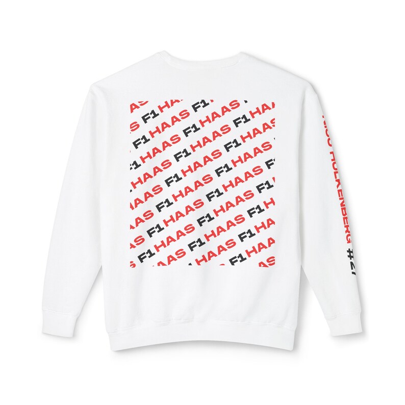 Sudadera Nico Hulkenberg #27 Haas: Manténgase abrigado con estilo de carreras / F1 Fan Gear imagen 2