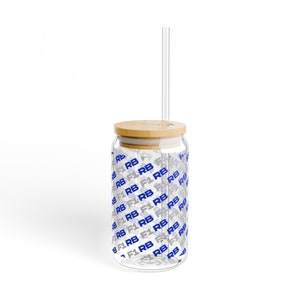 Red Bull Racing Glass Tumbler - Formula 1 Fan Gift, 16oz image 2