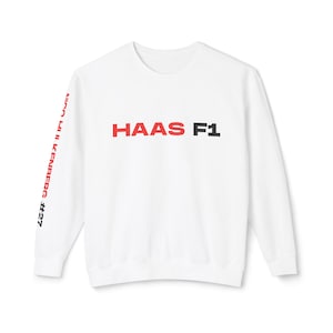 Sudadera Nico Hulkenberg #27 Haas: Manténgase abrigado con estilo de carreras / F1 Fan Gear imagen 1