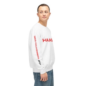 Sudadera Nico Hulkenberg #27 Haas: Manténgase abrigado con estilo de carreras / F1 Fan Gear imagen 3