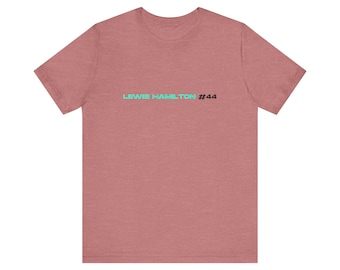 Camiseta de Lewis Hamilton #44, camiseta de Fórmula 1