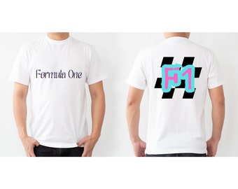 Camiseta de carreras de Miami / Camiseta retro de Fórmula 1