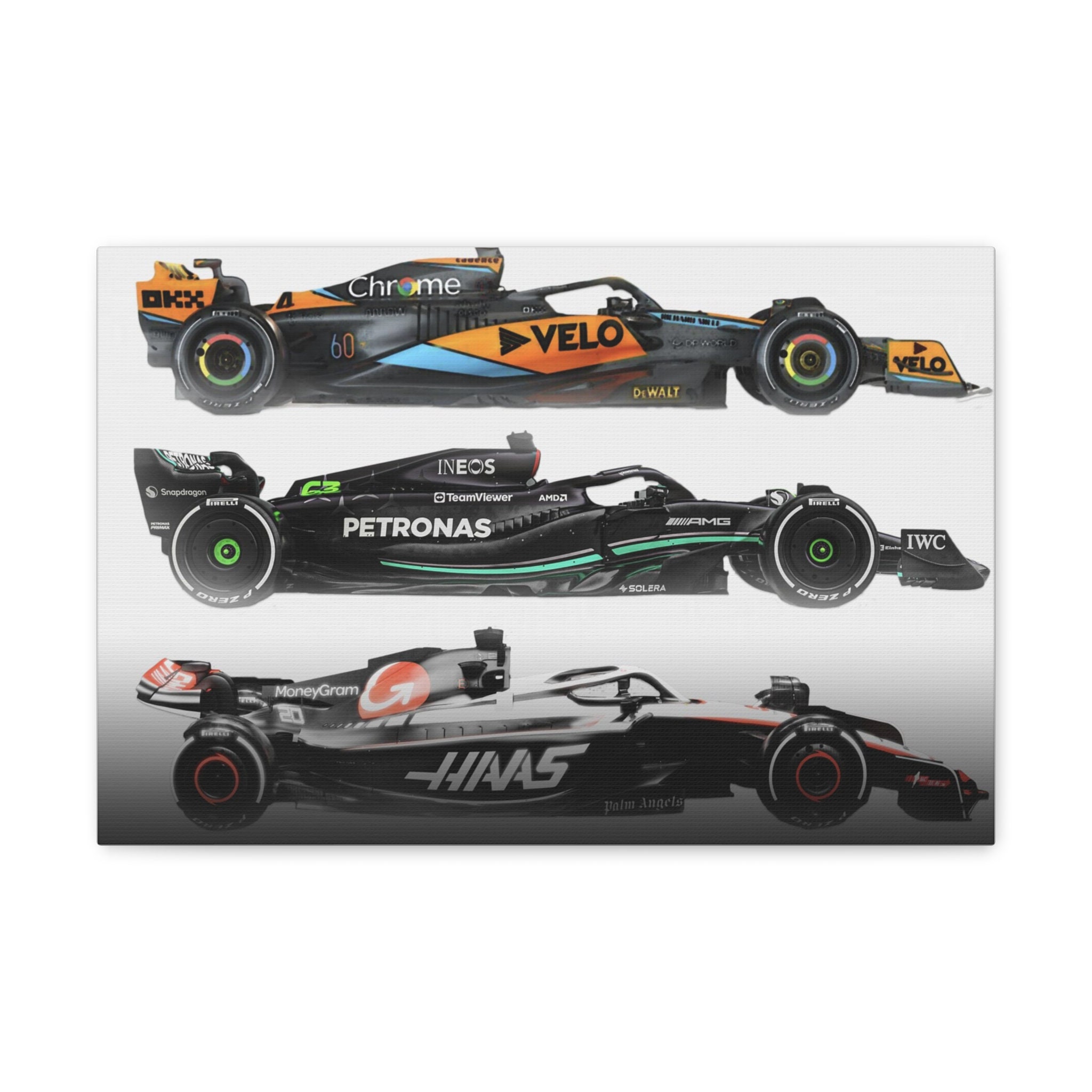 Impression voiture McLaren F1 : art mural formule un (téléchargement numérique A2) - France