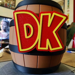 Donkey Kong Barrel Money Box - Piggy Bank