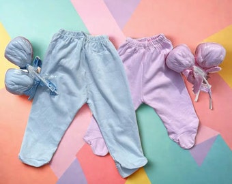 Lollipop - Style Wrapped Baby Pants (SET of 3) for New Parents & Perfect Baby Shower Gift