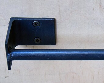 Steel Towel Holder, Towel Rack #5, Kitchen or Bath, Modern and Minimal Design