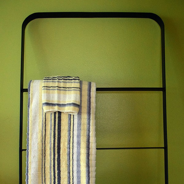 Steel Bath Towel Ladder / Towel Rack, Towel holder / Rack, Modern, Minimal, Industrial, Sleek Design