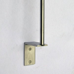 Steel Paper Towel Holder, Vertical Orientation, Minimal and Modern Steel Paper Towel Dispenser