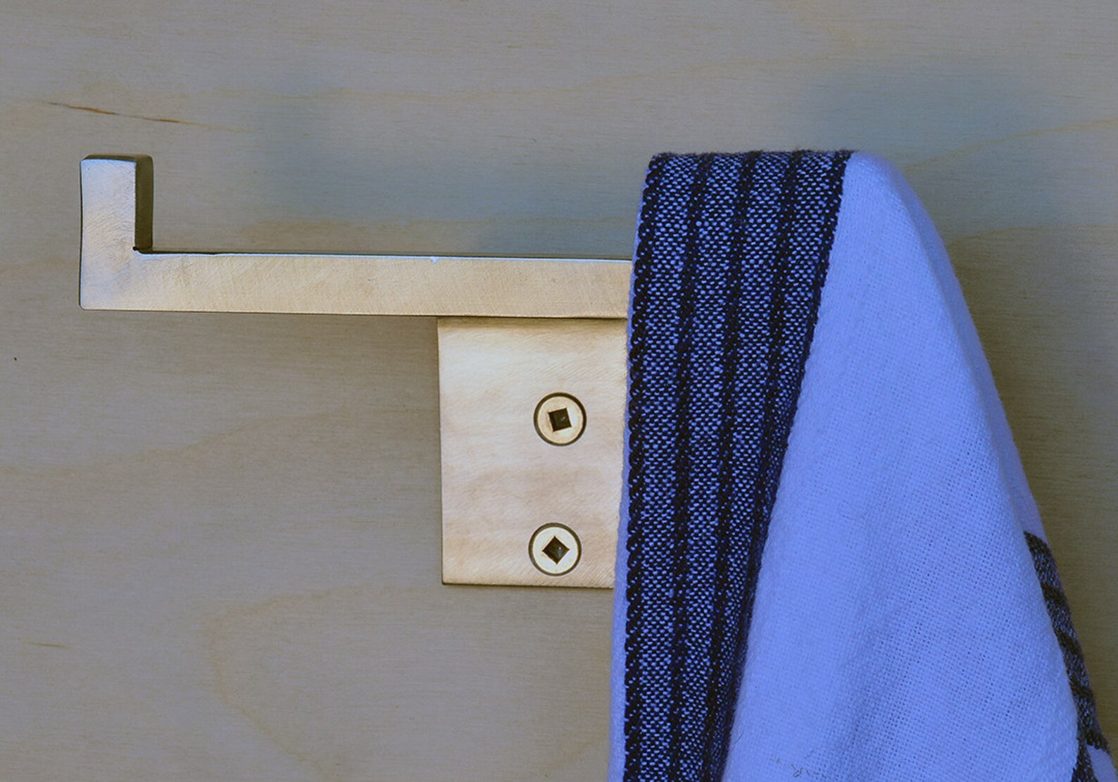 DOUBLE TOWEL HOOK or Robe Hook Bathroom or Kitchen Wall Hook Etsy