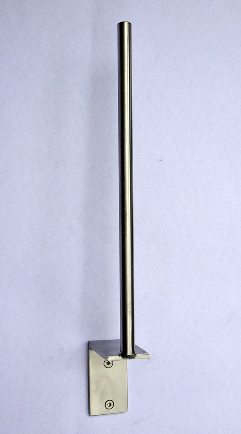 wall mounted steel paper towel holder
