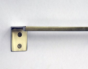 Modern Stainless Steel Towel Bar: Minimalist Kitchen & Bath Rack