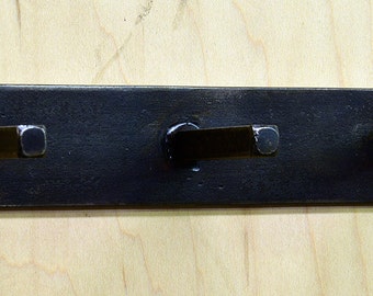 Triple Towel Hook, Towel Rack, Minimal Style, Modern, Coat Hook or Hanger, Robe Hook