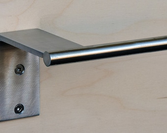 Modern Stainless Steel Towel Bar: Minimalist Kitchen & Bath Rack