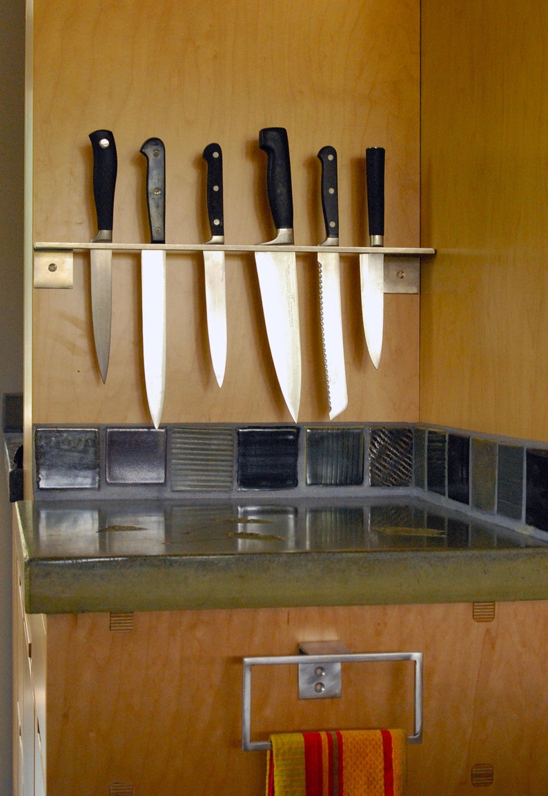 Kitchen Knife Rack, Modern, Sleek, Minimal, Modern Design, Knife Holder, image 2