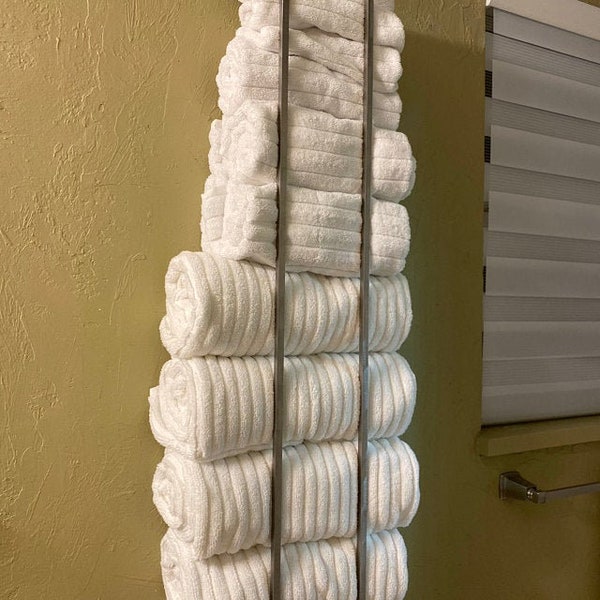 Vertical Towel Rack - Etsy