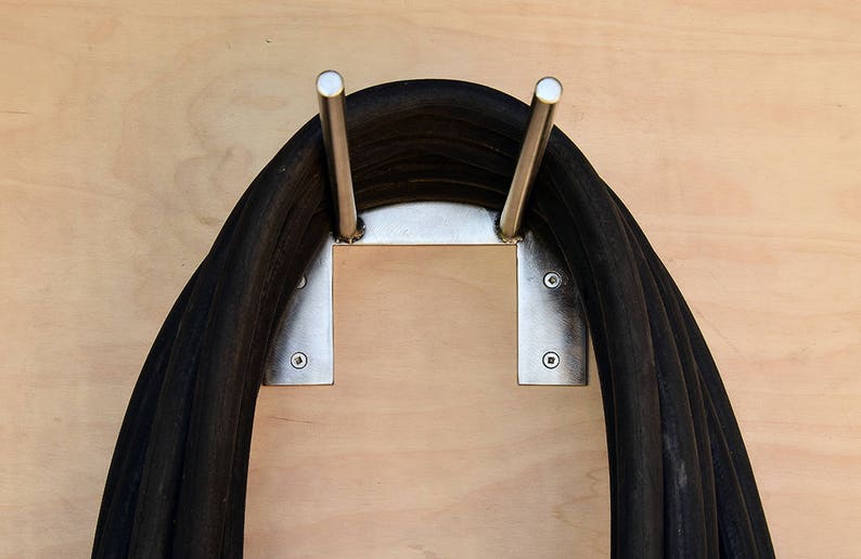 Minimal Design Hose Holder made Of Stainless Steel Modern Outdoor Hose Rack