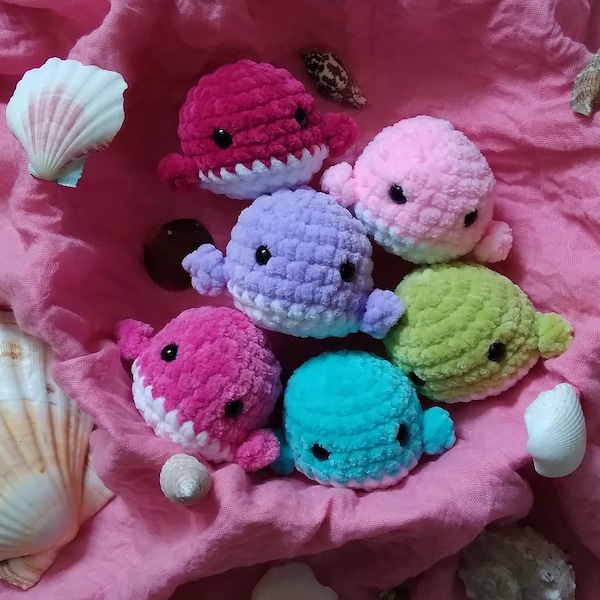 Amigurumi Plüsch Wale