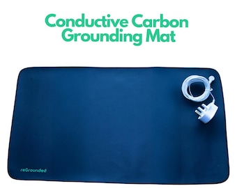 Earthing Mat: Conductive Carbon Grounding Mat for Sleep & Balance