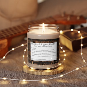Candle For Reader Bookish Candle Gift For Book Lover Book Themed Candle Gift For Book Addict Candle For Bookworm Gift Bookish Gift For Her