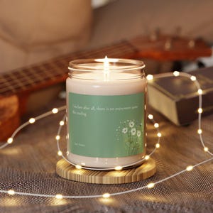 Bookish Candle For Bookworm Gift For Jane Austen Reader Candle For Jane Austen Fan Candle For Book Lover Candle Gift For Her Bookish Gift