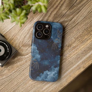 Funda de teléfono con temática de libros, funda Galaxy Night Sky, regalo para amantes de la fantasía, iPhone 8 X 11 12 13 14 15 16, Samsung 25 24 23 22 21, Google Pixel