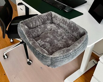 Cat bed for the desk to screw on | foldable | flexible | washable | cat basket | cat basket | cat bed | cat desk bed