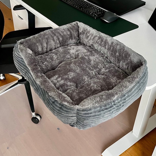 Cat bed for the desk | foldable | sturdy | no tools needed | cat basket | cat bed | cat desk bed | Katzenbett Schreibtisch| Pet |
