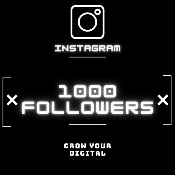 Instagram 1000 Followers , FAST DELIVERY , High Quality , Best in the Industry