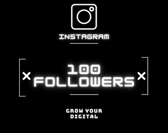 Instagram 100 follower, CONSEGNA VELOCE, alta qualità, il migliore del settore