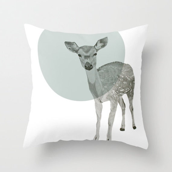 Items similar to deer pillow cover on Etsy