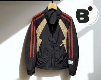 Men&#39;s Colorblock Stand Collar Jacket | Zipper Pocket Casual Outerwear | Splice Design Long Sleeve Coat | Streetwear Work Style