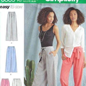 Uncut Simplicity sewing pattern 667 11064 8389 Misses' Pants size 6-14 14-22 FF