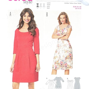 Uncut Burda Sewing Pattern 6577 Misses Dresses Sewing Pattern Sizes 8-20 FF