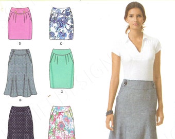 Uncut Simplicity Sewing Pattern Fitted or Flared Office
