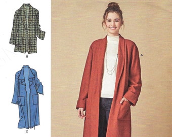 Simplicity Pattern 8742/10752 Misses Cardigan Jacket 6-8/10-12/14-16/18-20/22-24 Simplicity Pattern 8742/10752 Misses Cardigan Jacket 6-8/10-12/14-16/18-20/22-24