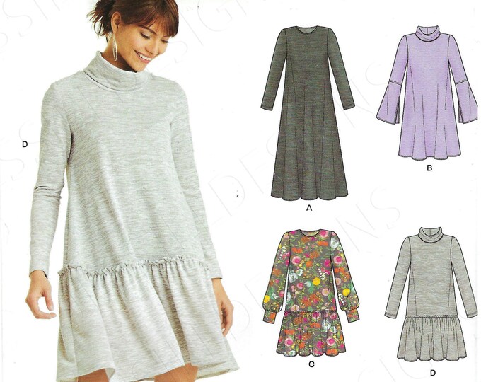 Pattern 721 Uncut New Look Sewing Pattern 721 6525 Misses Dress Size 8-20 FF - Etsy