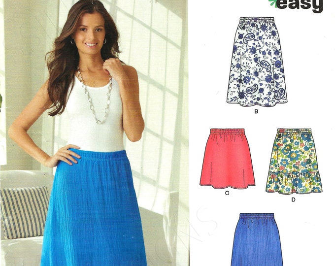 New Look New Look Pattern 549 6287 Misses' Woven Skirts in Four ...