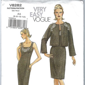 Uncut Vogue Sewing Pattern 8282 Pouch Women's Set Vogue - Etsy