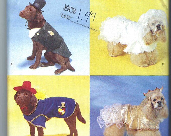 Uncut Butterick Sewing Pattern 6666 Dog Costumes Uncut FF Etsy